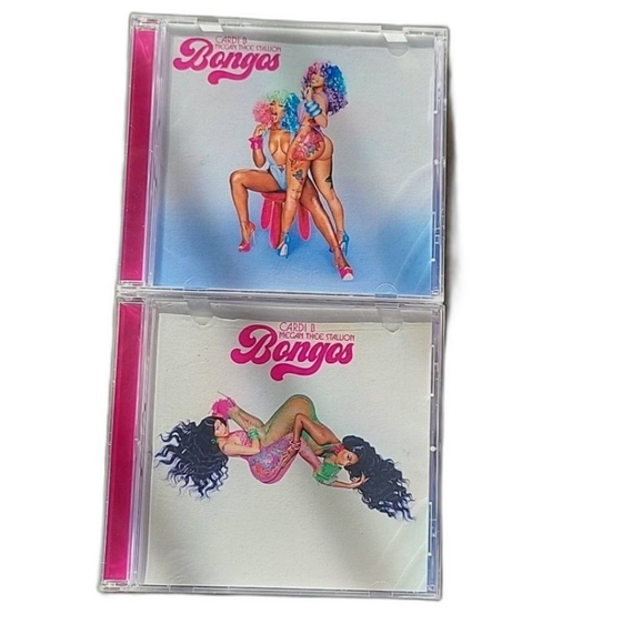 Cardi B x Megan Thee Stallion) Bongos" Limited Edition CD Single - Picture 3 of 13